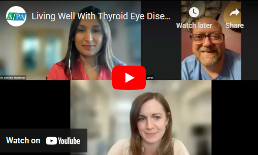 Webinar: Living Well With Thyroid Eye Disease