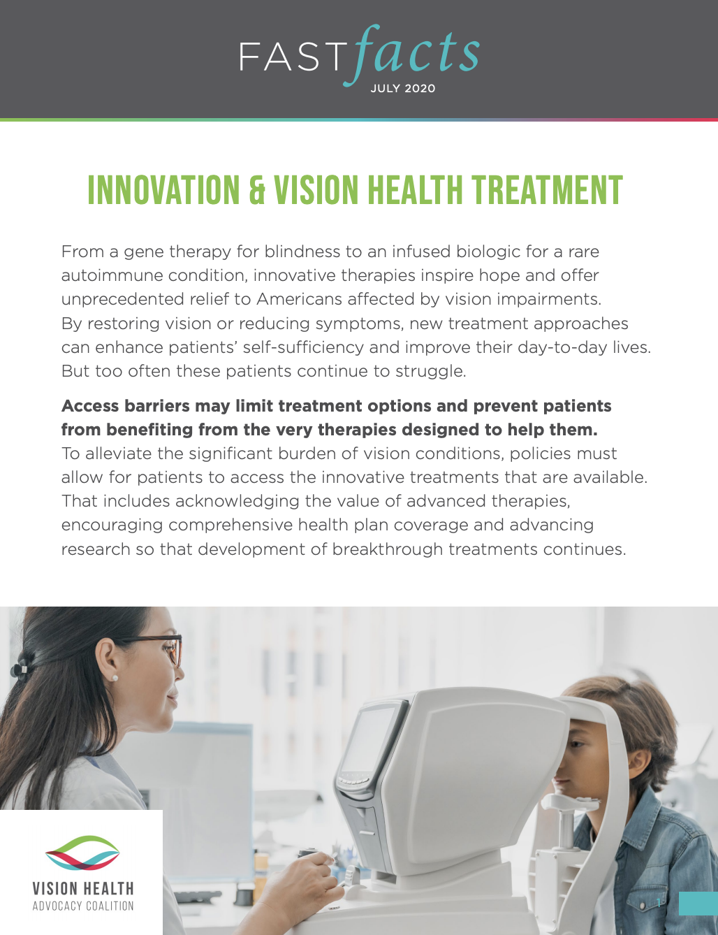 Innovation and Vision Health Treatment