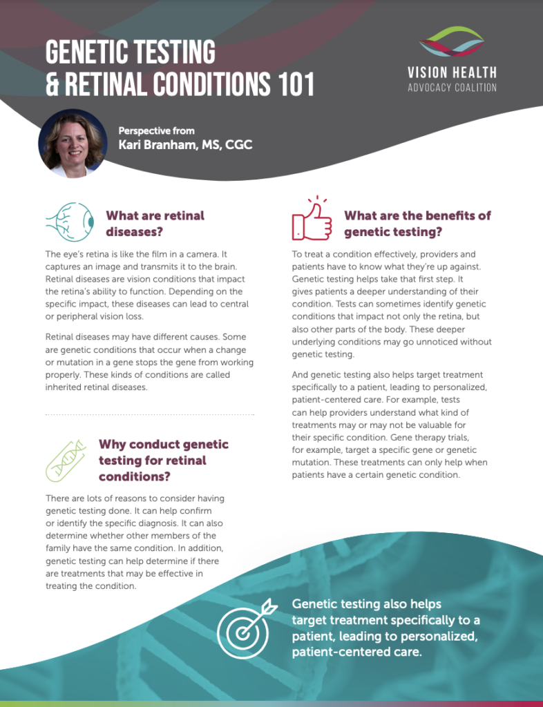 Genetic Testing & Retinal Conditions 101