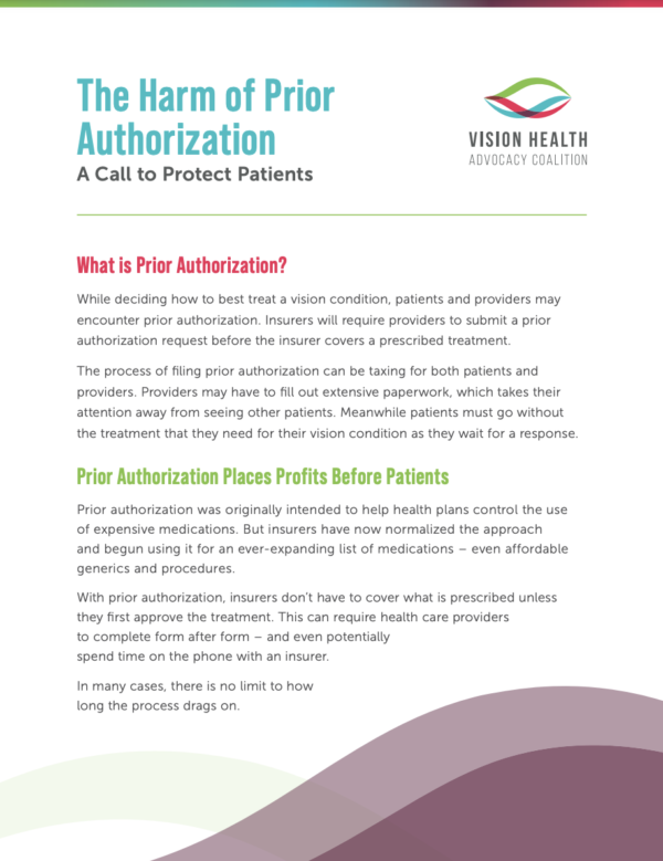 Policy Brief: The Harm of Prior Authorization