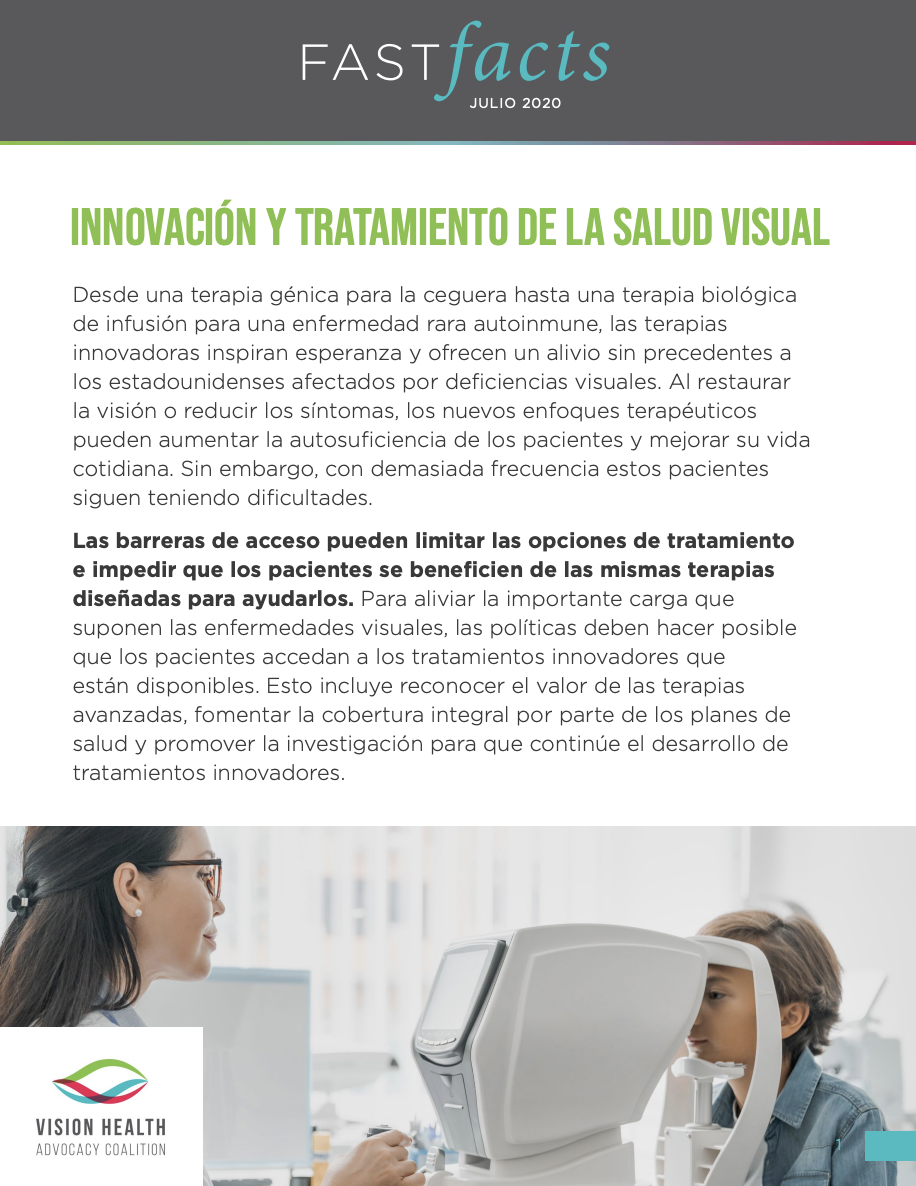 Innovación y tratamiento de la salud visual