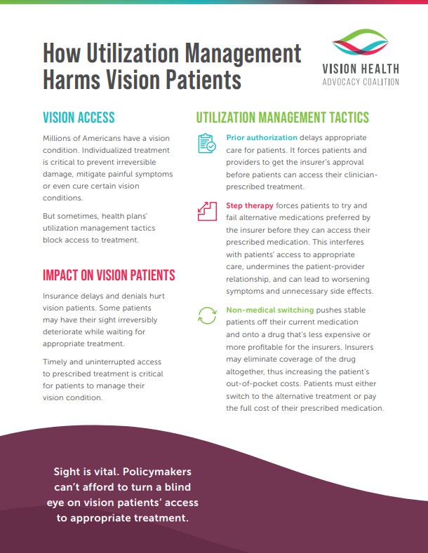 How Utilization Management Harms Vision Patients